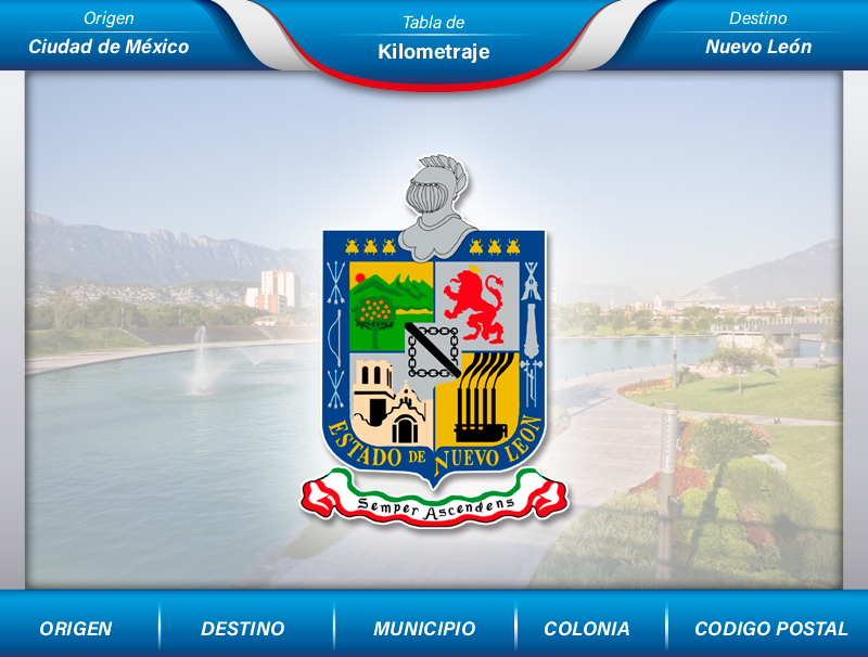 Fletes de la Ciudad de México a Nuevo León